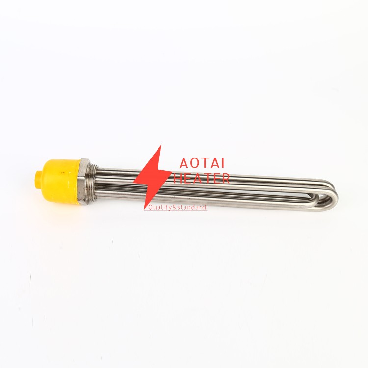 Customized 280V 18KW ID14*600mm Stainless Steel Electric Tri Clamp Flange Immersion Heater