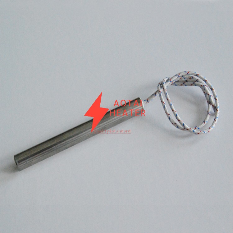 High Density 240V 200W id14*140mm Electric Mold Heater Cartridge Heater with Crimped Cable